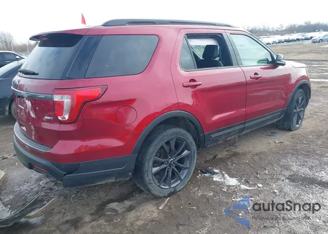 2018 Ford Explorer Xlt из США, поврежденный, VIN 1FM5K8DH9JGC66555